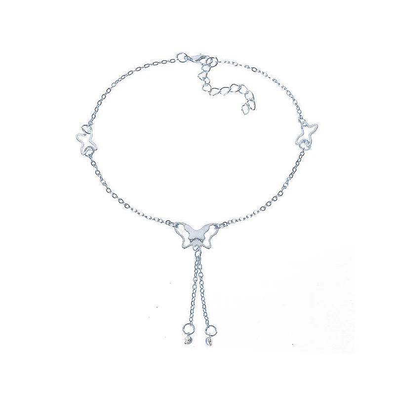 Butterfly Pendant Anklets Foot Chain New Yoga Beach Leg Bracelet Handmade Anklet Rose Gold Silver Color Jewelry Chain Accessory 
Butterfly Pendant Anklets Foot Chain New Yoga Beach Leg Bracelet Handmade Anklet Rose Gold Silver Color Jewelry Chain Accessory