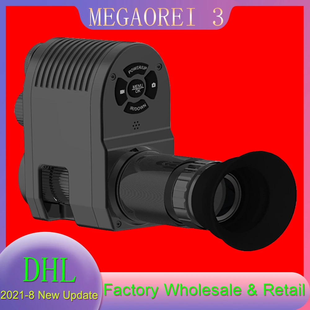 2021 New Megaorei 3 Sniper Outdoor Hunting Optic Sight Tactical Riflescope Infrared flashlight with LCD night vision For scope
2021 New Megaorei 3 Sniper Outdoor Hunting Optic Sight Tactical Riflescope Infrared flashlight with LCD night vision For scope