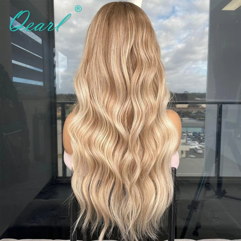 Women Hair Wigs Loose Deep Wave Lace Front Wig 13x4/13x6 Ombre Blonde Colored Human Hair Wig Bleached Knot Remy Hair 150% Qearl
Women Hair Wigs Loose Deep Wave Lace Front Wig 13x4/13x6 Ombre Blonde Colored Human Hair Wig Bleached Knot Remy Hair 150% Qearl