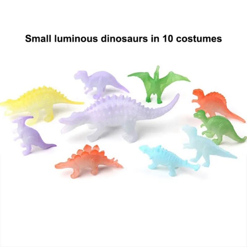 10pc Cool Dinosaur Model Decroration Collection Party Luminous 10PCS Realistic Dinosaur Toys
10pc Cool Dinosaur Model Decroration Collection Party Luminous 10PCS Realistic Dinosaur Toys