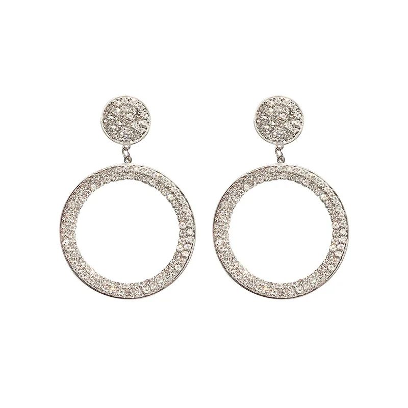 2020 New Luxury Cubic Zirconia Pendant Earrings Woman High Fashion Crystal Korean Earrings Anniversary Gift Jewelry for Girls
2020 New Luxury Cubic Zirconia Pendant Earrings Woman High Fashion Crystal Korean Earrings Anniversary Gift Jewelry for Girls
