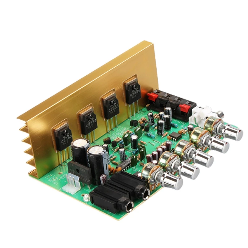 Audio Amplifier Board HIFI Digital Reverb Power Amplifier 100W Audio Preamp Rear Amplification Tone Control
Audio Amplifier Board HIFI Digital Reverb Power Amplifier 100W Audio Preamp Rear Amplification Tone Control