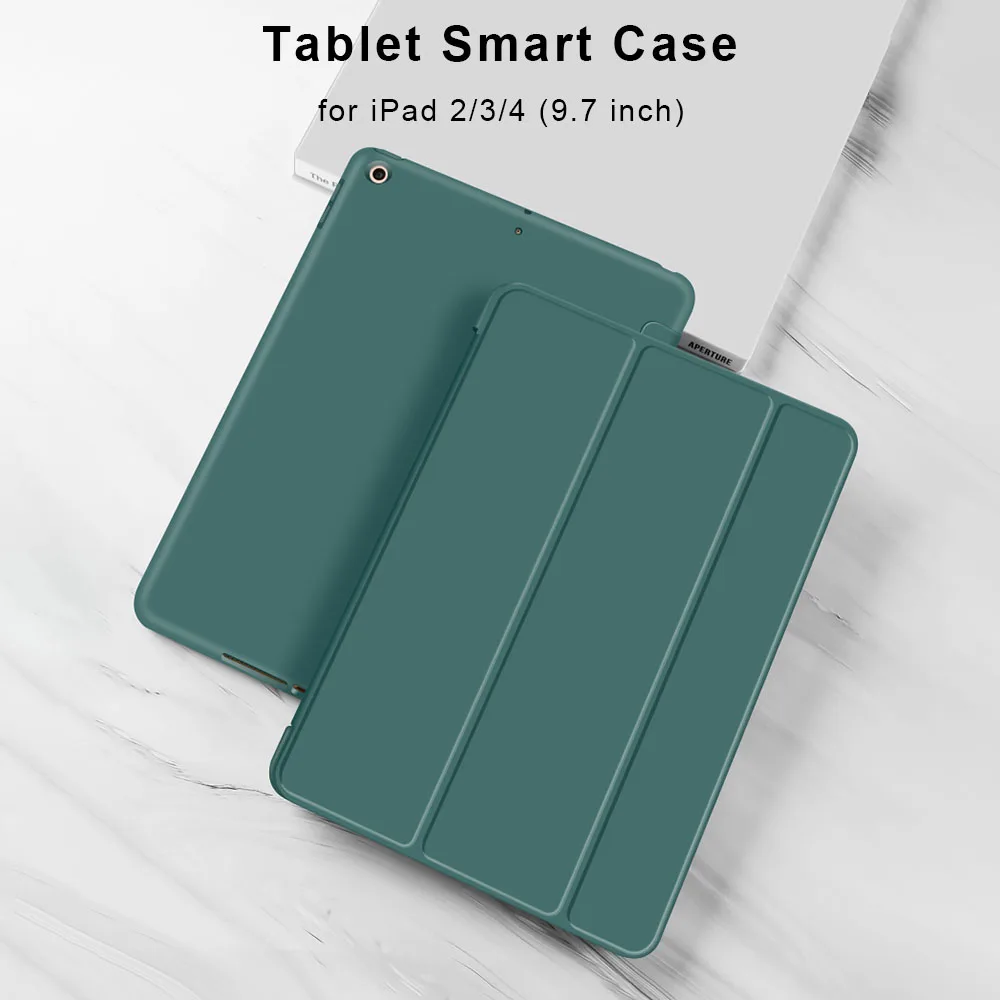 Умный чехол-подставка для iPad 2 3 4, Мягкий защитный чехол из искусственной кожи, полностью защищающий от падения чехол для планшета 9,7 дюйма ... 
Умный чехол-подставка для iPad 2 3 4, Мягкий защитный чехол из искусственной кожи, полностью защищающий от падения чехол для планшета 9,7 дюйма ...