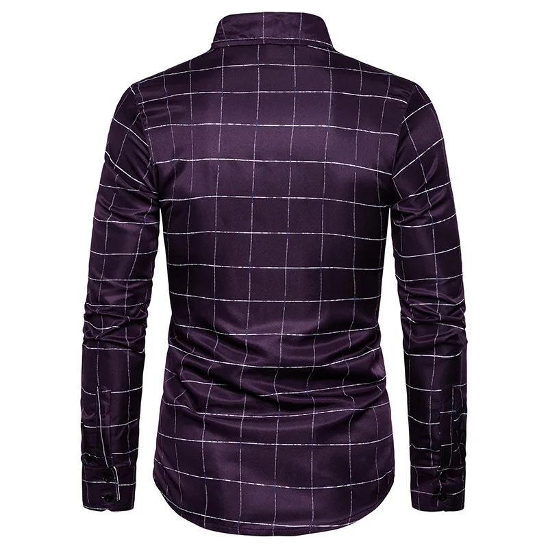 Fashion Hit Color Plaid Shirt Men Camisa Masculina 2020 Autumn New Long Sleeve Mens Shirts Business Wedding Tuxedo Shirt White
Fashion Hit Color Plaid Shirt Men Camisa Masculina 2020 Autumn New Long Sleeve Mens Shirts Business Wedding Tuxedo Shirt White
