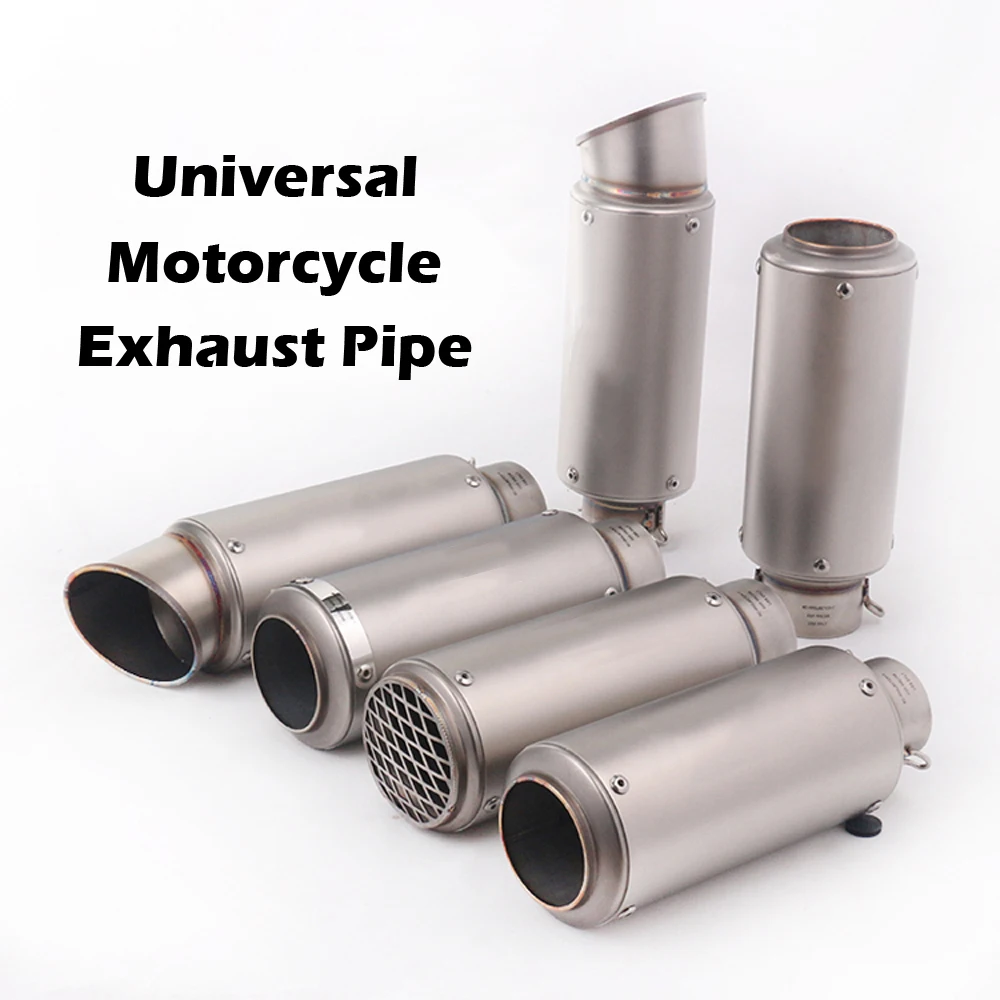 Motorcycle Exhaust Pipe Racing Escape Moto Muffler For Dirt Bike Cafe Racer CB150R PCX 125 FZ6 Z750 Z900 MT07 MT09 G310GS NVX125
Motorcycle Exhaust Pipe Racing Escape Moto Muffler For Dirt Bike Cafe Racer CB150R PCX 125 FZ6 Z750 Z900 MT07 MT09 G310GS NVX125