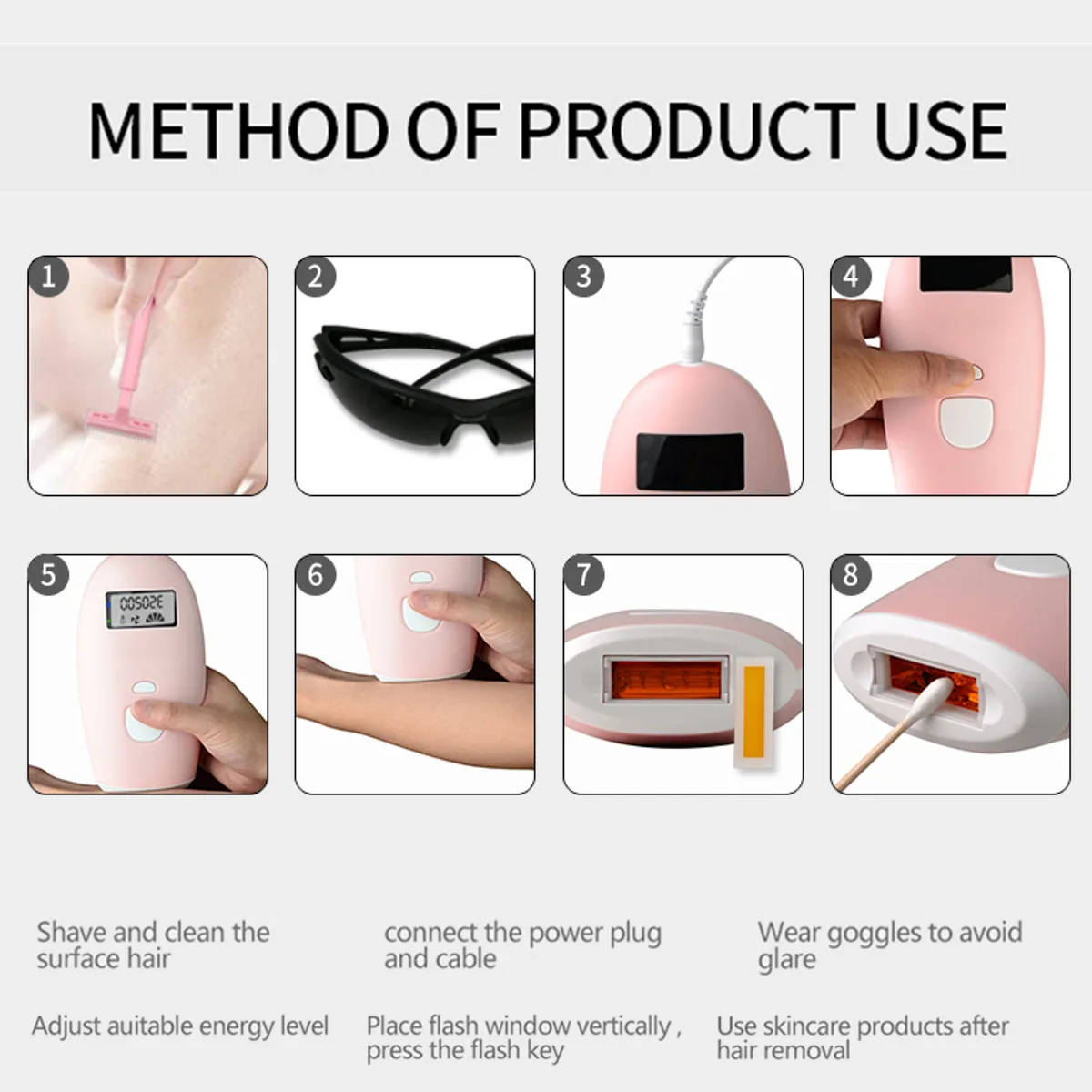 990000 Flash Laser Epilator For Women IPL Hair Removal Photoepilator Epilator Laser Permanent Painless IPL Hair Removal Machine
990000 Flash Laser Epilator For Women IPL Hair Removal Photoepilator Epilator Laser Permanent Painless IPL Hair Removal Machine