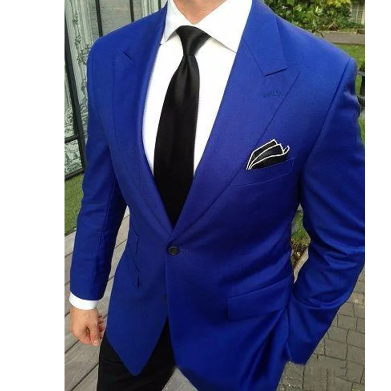 TPSAADE 2 Pieces Wedding Tuxedos Jacket+Pants Royal Blue Jacket Wedding Suits for Men Custom Made Groom Suits Groomsmen Suits
TPSAADE 2 Pieces Wedding Tuxedos Jacket+Pants Royal Blue Jacket Wedding Suits for Men Custom Made Groom Suits Groomsmen Suits