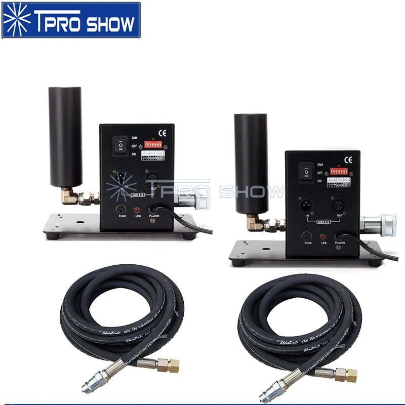 2 шт. струйная машина CO2 Mini Cryo струи Cannon Fog колонка специальное оборудование FX DMX DJ