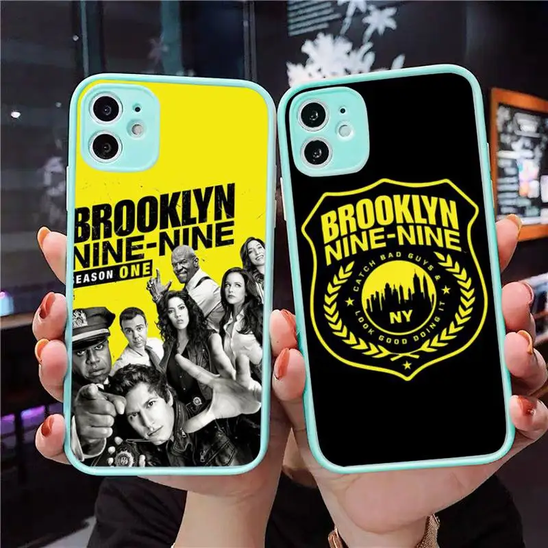 Brooklyn 99 Nine-Nine cool Phone Case For iPhone 12 11 Mini Pro XR XS Max 7 8 Plus X Matte transparent blue Back Cover
Brooklyn 99 Nine-Nine cool Phone Case For iPhone 12 11 Mini Pro XR XS Max 7 8 Plus X Matte transparent blue Back Cover