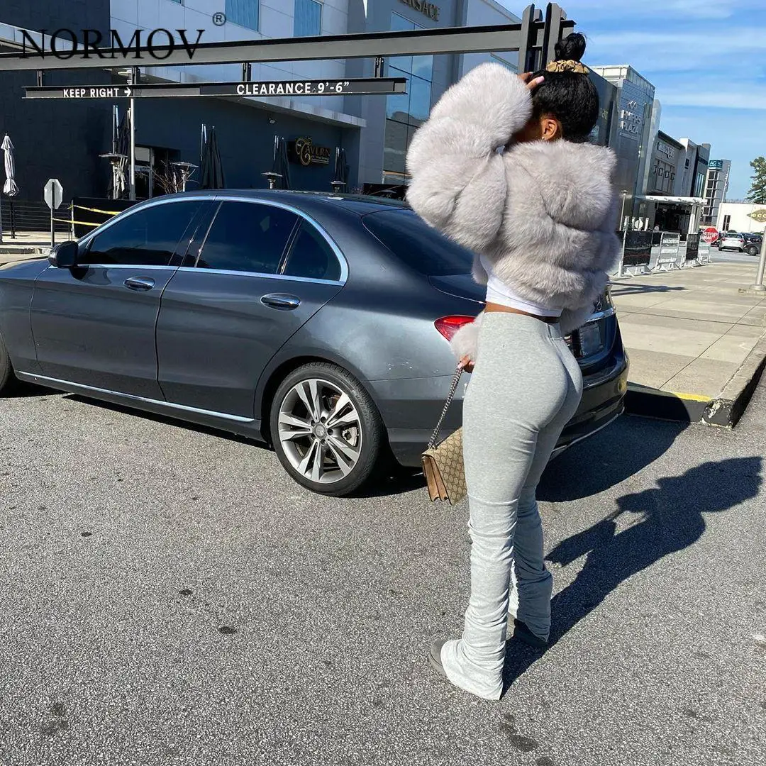NORMOV Women Sweatpants High Waist Joggers Elastic Summer Stacked Flare Pant Bell Bottom Trouser Plus Size Ruched Leggings 2020
NORMOV Women Sweatpants High Waist Joggers Elastic Summer Stacked Flare Pant Bell Bottom Trouser Plus Size Ruched Leggings 2020