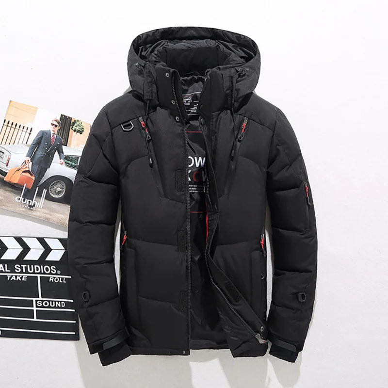 2021 Winter Men's Clothing 90% White Duck Down Jacket Parkas Man Thicken Warm Snow Jackets Coats Male Windbreaker Parkas Coat
2021 Winter Men's Clothing 90% White Duck Down Jacket Parkas Man Thicken Warm Snow Jackets Coats Male Windbreaker Parkas Coat