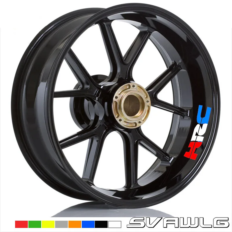 Новые наклейки на колеса мотоцикла светоотражающие обода полосы для Honda Racing HRC