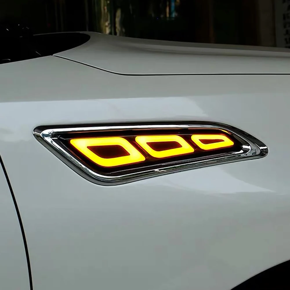 Suitable for 2012-2020 Patrol Y62 turn signal fender running water light body decoration light exterior modification accessories
Suitable for 2012-2020 Patrol Y62 turn signal fender running water light body decoration light exterior modification accessories