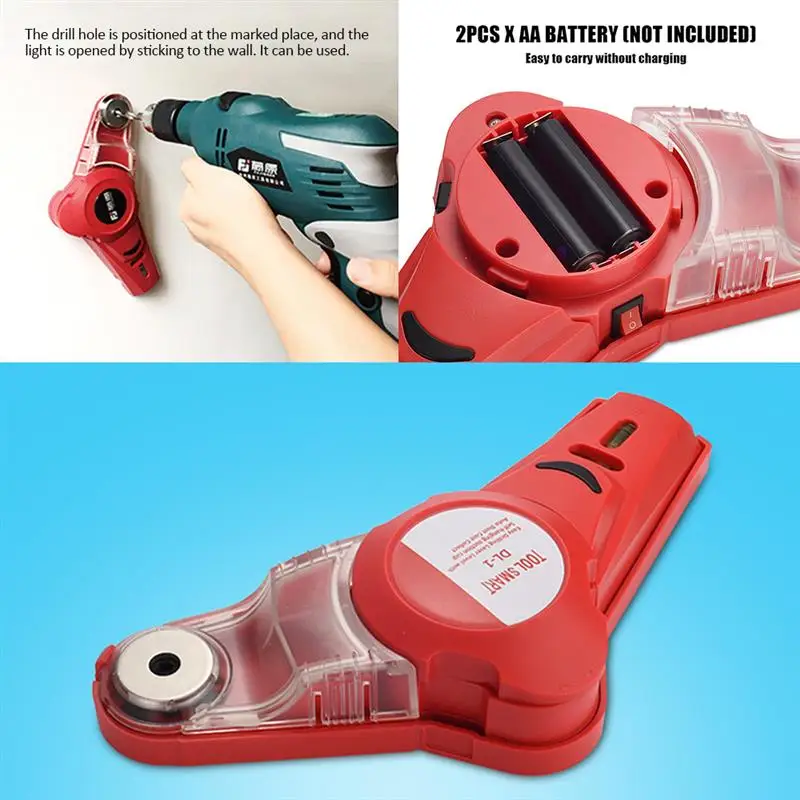 Drill Guide Collector 2 In 1 Laser Leve Horizontal Line Laser Locator With Measuring Range Vertical Measure Tape Measuring Tools
Drill Guide Collector 2 In 1 Laser Leve Horizontal Line Laser Locator With Measuring Range Vertical Measure Tape Measuring Tools