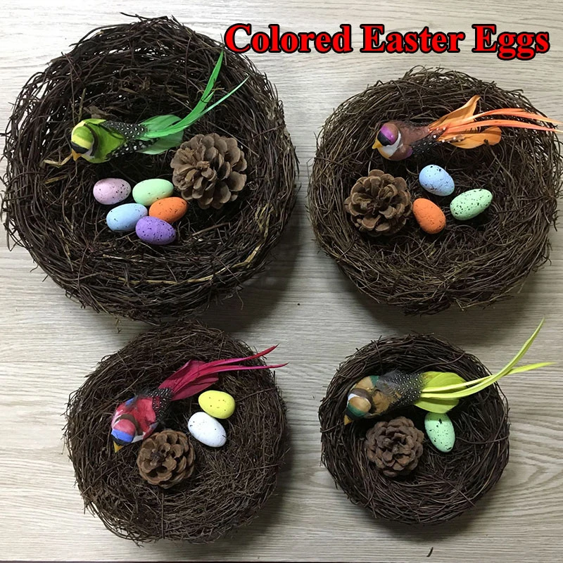 20Pcs 3cm Foam Easter Eggs Happy Easter Decorations Painted Bird Pigeon Eggs DIY Craft Kids Gift Favor Home Decor Easter Party
20Pcs 3cm Foam Easter Eggs Happy Easter Decorations Painted Bird Pigeon Eggs DIY Craft Kids Gift Favor Home Decor Easter Party