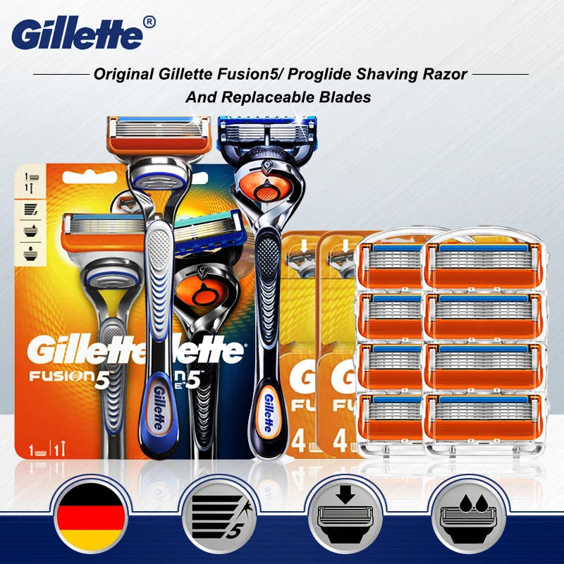 Бритвенный станок Gillette Fusion5 Proglide Proshield безопасный держатель для бритвы ручная