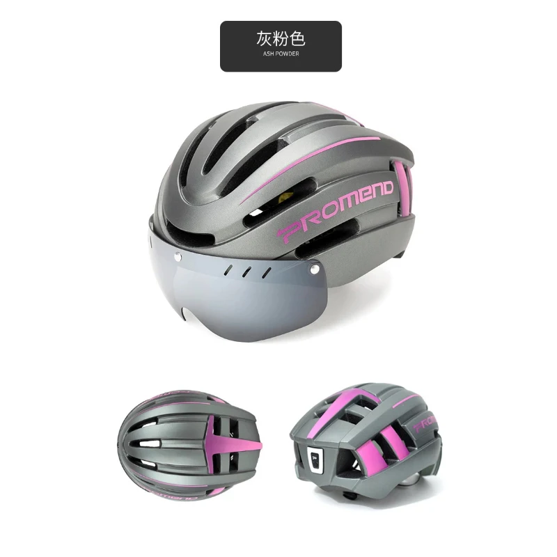 Helmet Cycling Bike Breathable Removable Goggles Lens Warning Light Safety Outdoor Sports General Size Comfortable
Helmet Cycling Bike Breathable Removable Goggles Lens Warning Light Safety Outdoor Sports General Size Comfortable