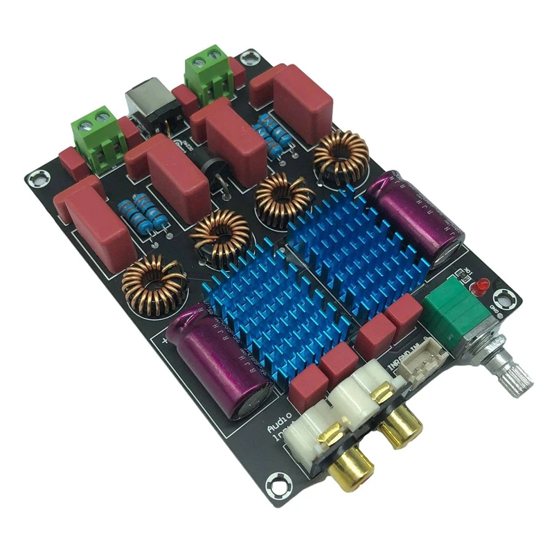 TPA3116 2,0 плата цифрового усилителя мощности с двумя ЧИПАМИ 2X100W Плата усилителя мощности WIMA аудио
TPA3116 2,0 плата цифрового усилителя мощности с двумя ЧИПАМИ 2X100W Плата усилителя мощности WIMA аудио