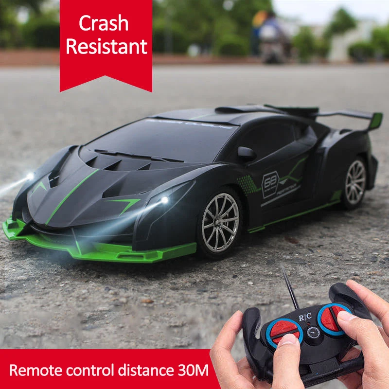 2.4G Rc Car 4 Channel 1:16 City Remote Control Super Sports Car Series with LED Light with Charger Battery Children's Toy Boy
2.4G Rc Car 4 Channel 1:16 City Remote Control Super Sports Car Series with LED Light with Charger Battery Children's Toy Boy