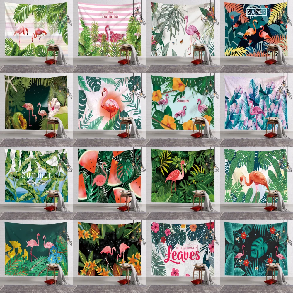 Настенный декоративный фон в скандинавском стиле с тропическим фламинго
Настенный декоративный фон в скандинавском стиле с тропическим фламинго