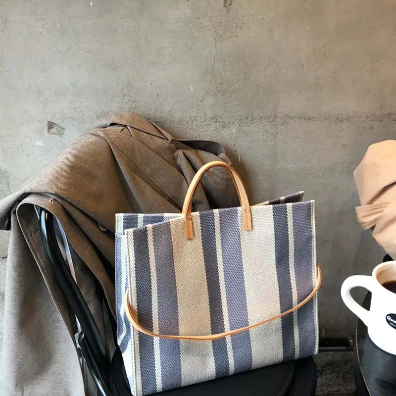 Women bag Large Capacity Casual Linen Bag Striped Crossbody Shoulder Bags Purses For Shopping Beach Summer 2021
Women bag Large Capacity Casual Linen Bag Striped Crossbody Shoulder Bags Purses For Shopping Beach Summer 2021