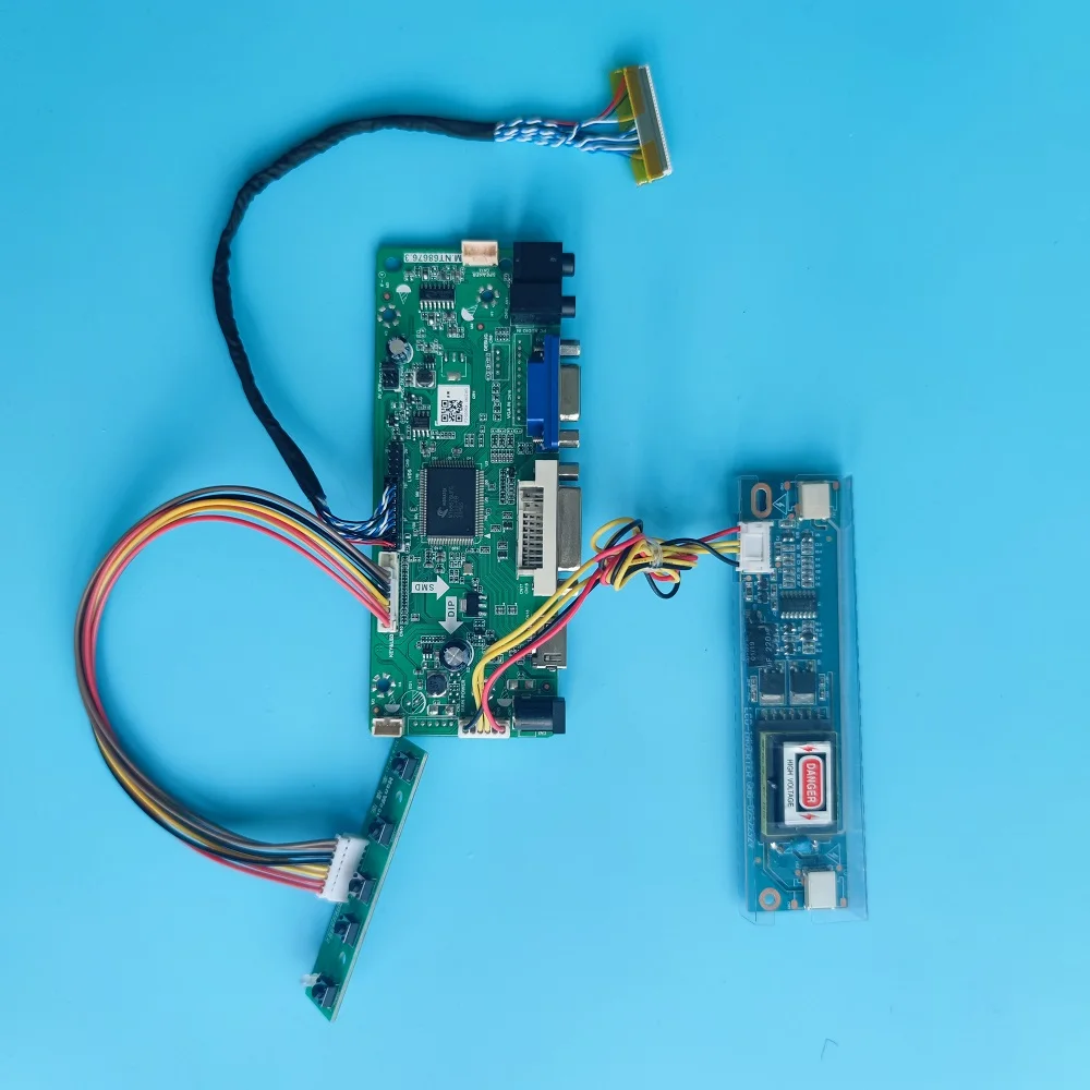 M.NT68676 DVI VGA LCD DIY Controller board Kit For M201EW02 VD 1680x1050 panel 20.1" HDMI-compatible
M.NT68676 DVI VGA LCD DIY Controller board Kit For M201EW02 VD 1680x1050 panel 20.1" HDMI-compatible