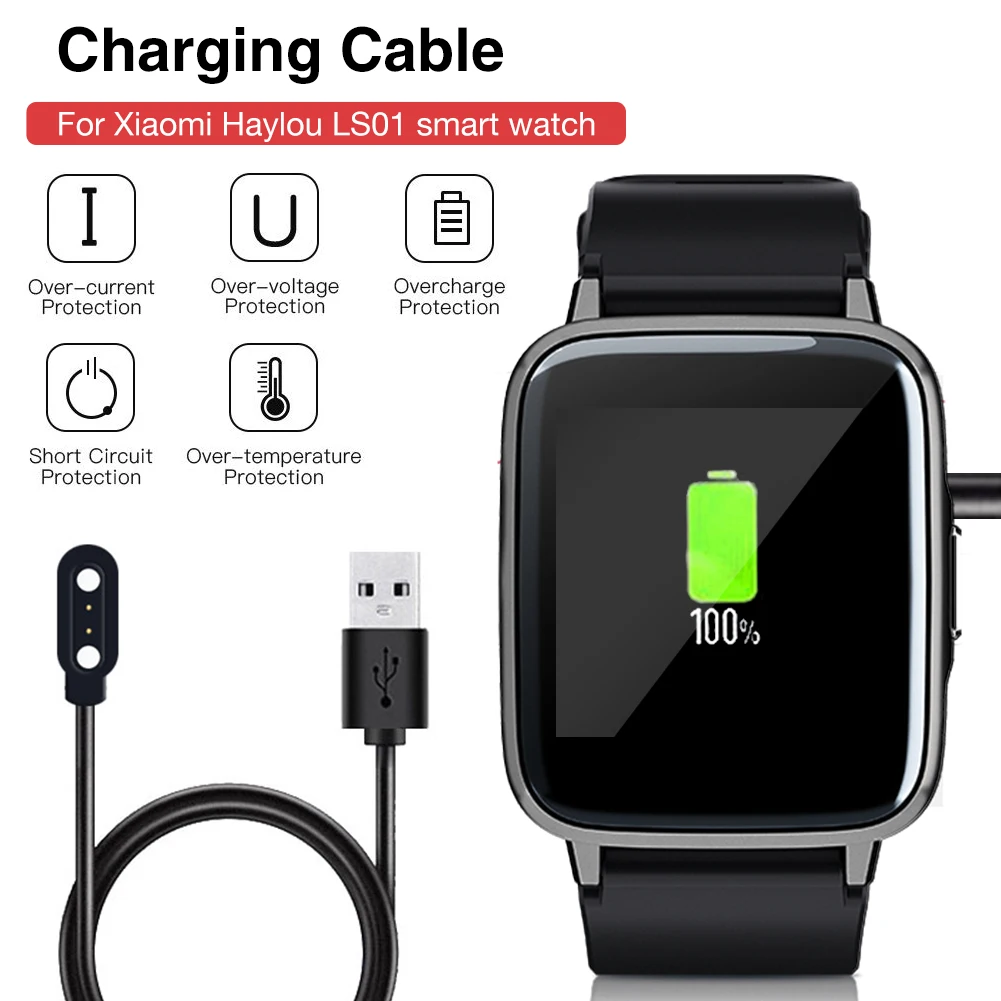 Charging Cable Replacement Magnetic Cable Smartwatch Dock Charger Adapter For Xiaomi Haylou Suction Wireless Charger Adapter
Charging Cable Replacement Magnetic Cable Smartwatch Dock Charger Adapter For Xiaomi Haylou Suction Wireless Charger Adapter