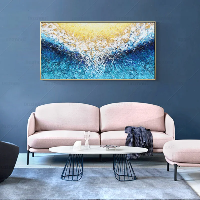 CX Pure Hand Drawing Oil Painting Abstract Living Room Sofa Background Wall Large Size Horizontal Hanging Painting
CX Pure Hand Drawing Oil Painting Abstract Living Room Sofa Background Wall Large Size Horizontal Hanging Painting