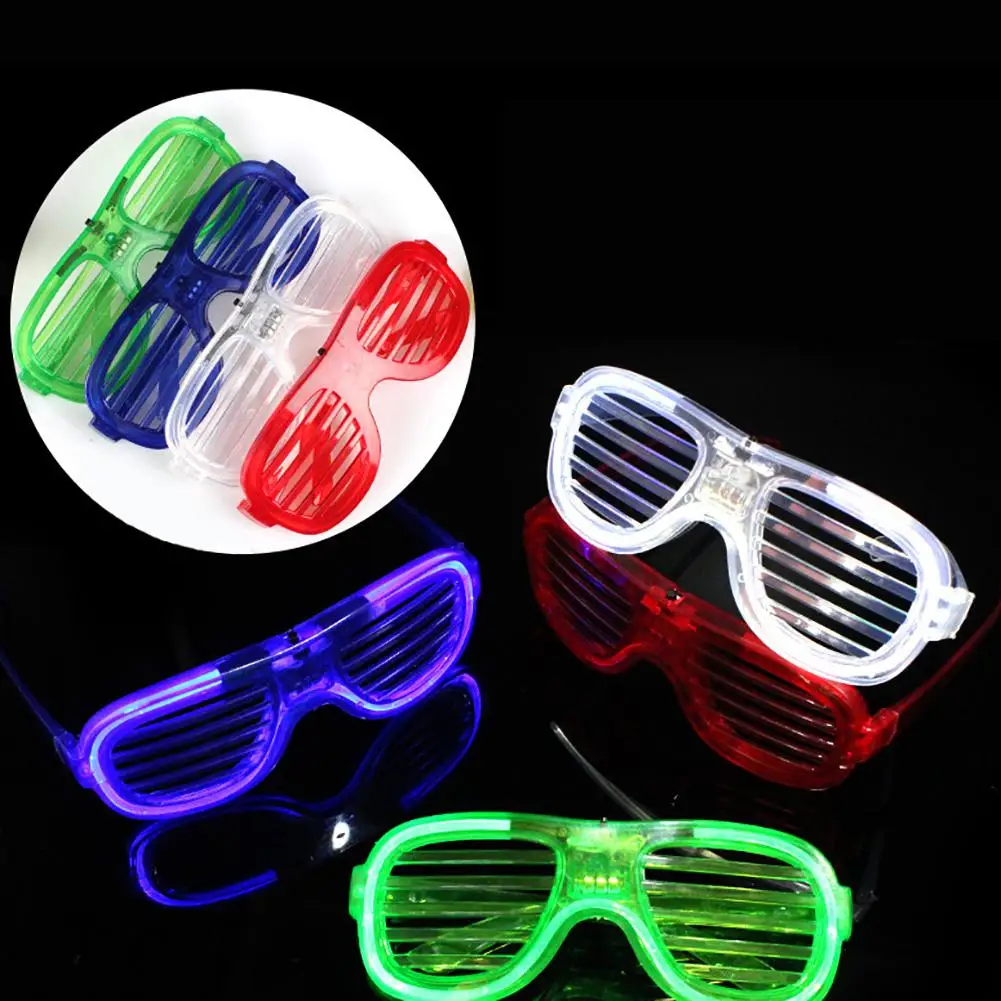 Colorful EL Wire Light up Flashing Shutter Glasses Shades Kids Eyewear Toy Party Concert LED Props
Colorful EL Wire Light up Flashing Shutter Glasses Shades Kids Eyewear Toy Party Concert LED Props