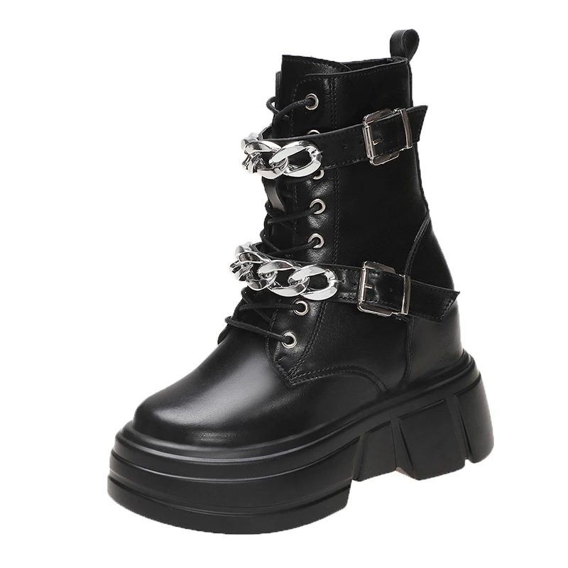 Martens Women's Short Boots British 2021 New Spring and Autumn Height Increasing Chain Chunky Heel Women's Single-Layer Boots
Martens Women's Short Boots British 2021 New Spring and Autumn Height Increasing Chain Chunky Heel Women's Single-Layer Boots