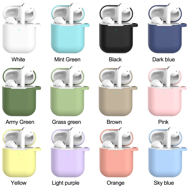 2pcs-7Pcs Case for Airpods 2 useful Protective Silicone Cover for airpod Case for Apple air pods 2 accessories Shockproof skin
2pcs-7Pcs Case for Airpods 2 useful Protective Silicone Cover for airpod Case for Apple air pods 2 accessories Shockproof skin