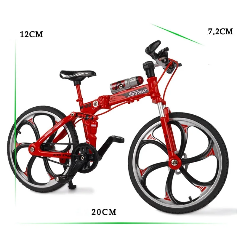 1:8 Diecast Bicycle Model Wheels Free Foldable Metal Body Rube Tires Nice Simulation Bike Good Collection
1:8 Diecast Bicycle Model Wheels Free Foldable Metal Body Rube Tires Nice Simulation Bike Good Collection