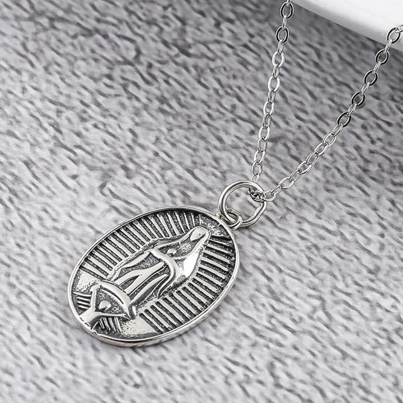Cross-border euro-american style 925 coin virgin Mary angel necklace simple Catholic oval pendant4
Cross-border euro-american style 925 coin virgin Mary angel necklace simple Catholic oval pendant4