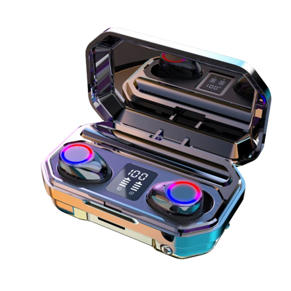 Waterproof Wireless Bluetooth 5.0 Earphones Earbuds TWS Sport 9D Stereo HIFI Headset Noise Cancel LED Display Fingerprint Touch 
Waterproof Wireless Bluetooth 5.0 Earphones Earbuds TWS Sport 9D Stereo HIFI Headset Noise Cancel LED Display Fingerprint Touch