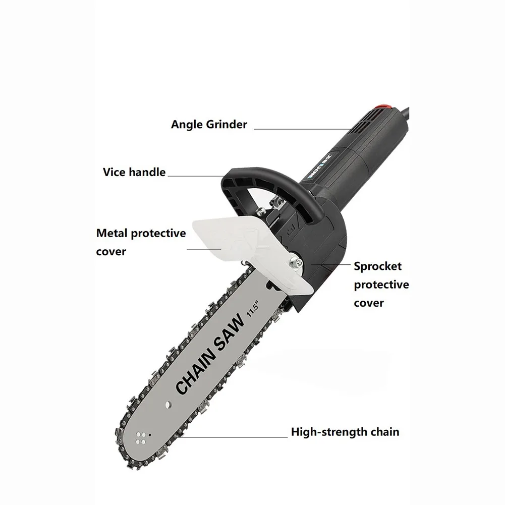 Upgrade 11.5inch Electric Chainsaw Bracket Adjustable Universal M10/M14/M16 Chain Saw Part Angle Grinder Into Chain Saw Quality
Upgrade 11.5inch Electric Chainsaw Bracket Adjustable Universal M10/M14/M16 Chain Saw Part Angle Grinder Into Chain Saw Quality