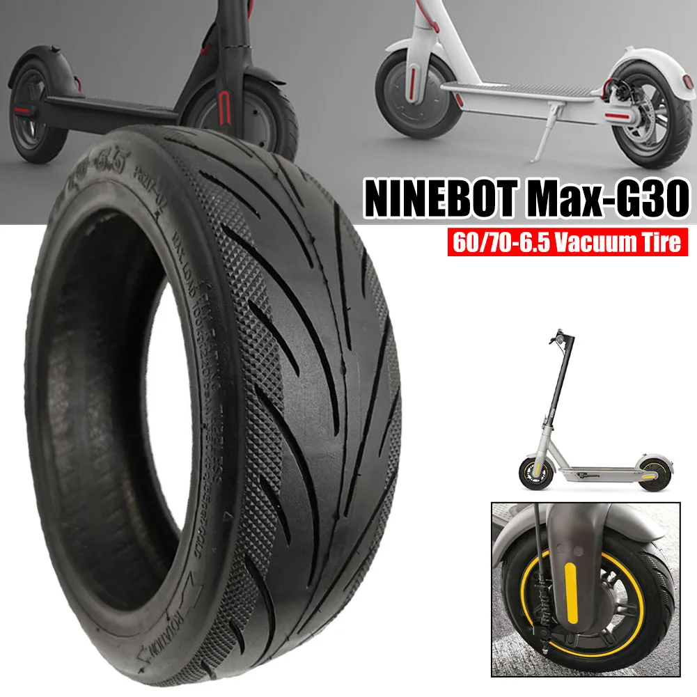 Vacuum Tyre For 60/70-6.5 Ninebot Max G30 Electric Scooter Anti-Shock Wear Resistant Rubber Tire Electric Scooter Replacement
Vacuum Tyre For 60/70-6.5 Ninebot Max G30 Electric Scooter Anti-Shock Wear Resistant Rubber Tire Electric Scooter Replacement