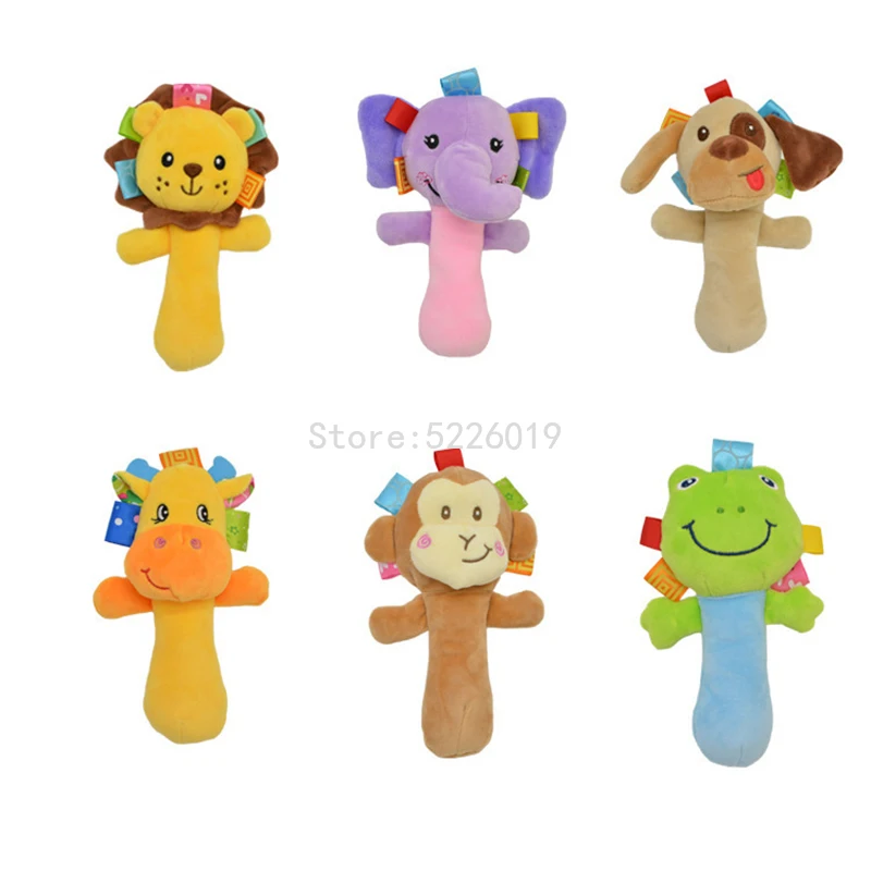 Baby Toys 0-12 Months Cartoon Animal Baby Plush Rattle Mobile Bell Toy Infant Toddler Early Educational Toys Newborn Rattles Toy
Baby Toys 0-12 Months Cartoon Animal Baby Plush Rattle Mobile Bell Toy Infant Toddler Early Educational Toys Newborn Rattles Toy