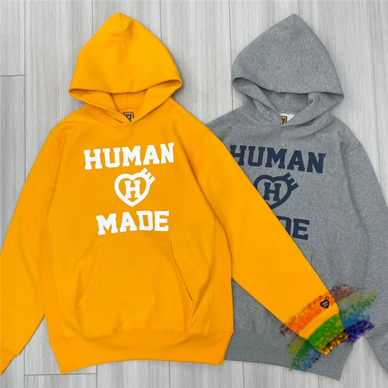 Heavy Fabric Human Made Hoodie Men Woman 1:1 Best Quality Yellow Human Made Sweatshirts Pullover
Heavy Fabric Human Made Hoodie Men Woman 1:1 Best Quality Yellow Human Made Sweatshirts Pullover