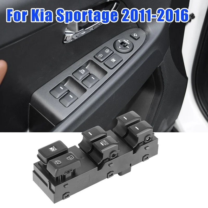 Переключатель управления стеклоподъемником для KIA Sportage R 2011- Power Master, передний левый LH, боковая сторона водителя 93570-3W600 (автоматический вниз)
Переключатель управления стеклоподъемником для KIA Sportage R 2011- Power Master, передний левый LH, боковая сторона водителя 93570-3W600 (автоматический вниз)