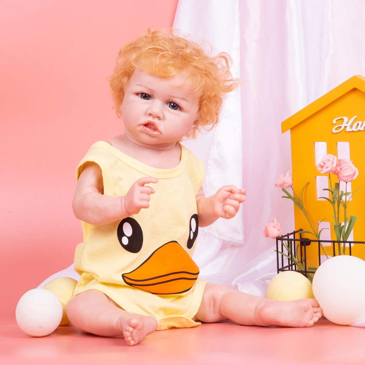 23 Inch Reborn Baby 3D-Paint Dolls Skin Full Silicone Body Bebe Reborn Muñecas Reborn Echas Bebe куклы For Kids Birthday Gifts
23 Inch Reborn Baby 3D-Paint Dolls Skin Full Silicone Body Bebe Reborn Muñecas Reborn Echas Bebe куклы For Kids Birthday Gifts