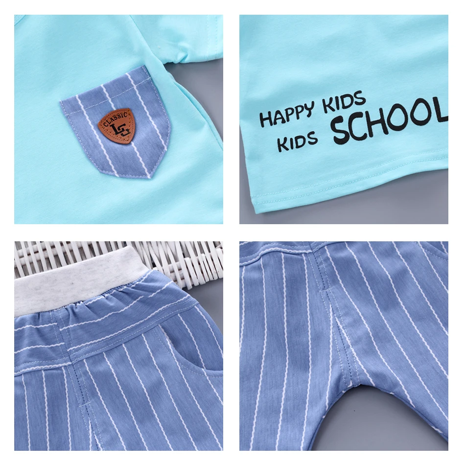 Children's Summer Retail Clothing Cotton Short Sleeves Clothes Tops + Pants Boys Girl Set Summer Baby Boy 2 Pieces Sets clothes
Children's Summer Retail Clothing Cotton Short Sleeves Clothes Tops + Pants Boys Girl Set Summer Baby Boy 2 Pieces Sets clothes