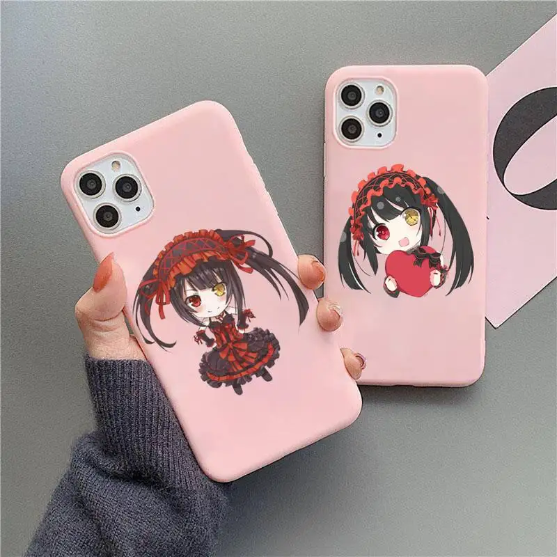 Tokisaki Kurumi Phone Case Candy Color for iPhone 6 6S 7 8 11 12 XS X SE 2020 XR mini pro Plus MAX mobile bags
Tokisaki Kurumi Phone Case Candy Color for iPhone 6 6S 7 8 11 12 XS X SE 2020 XR mini pro Plus MAX mobile bags