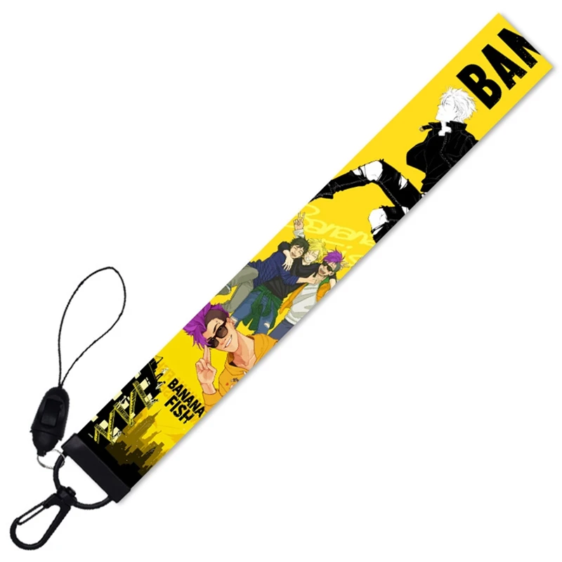 2020 New Japan Cartoon Anime BANANA FISH Ash Lynx Okumura Eiji Cosplay ID Badge Holder Keychain Lanyards Neck Strap Lanyard Gift
2020 New Japan Cartoon Anime BANANA FISH Ash Lynx Okumura Eiji Cosplay ID Badge Holder Keychain Lanyards Neck Strap Lanyard Gift