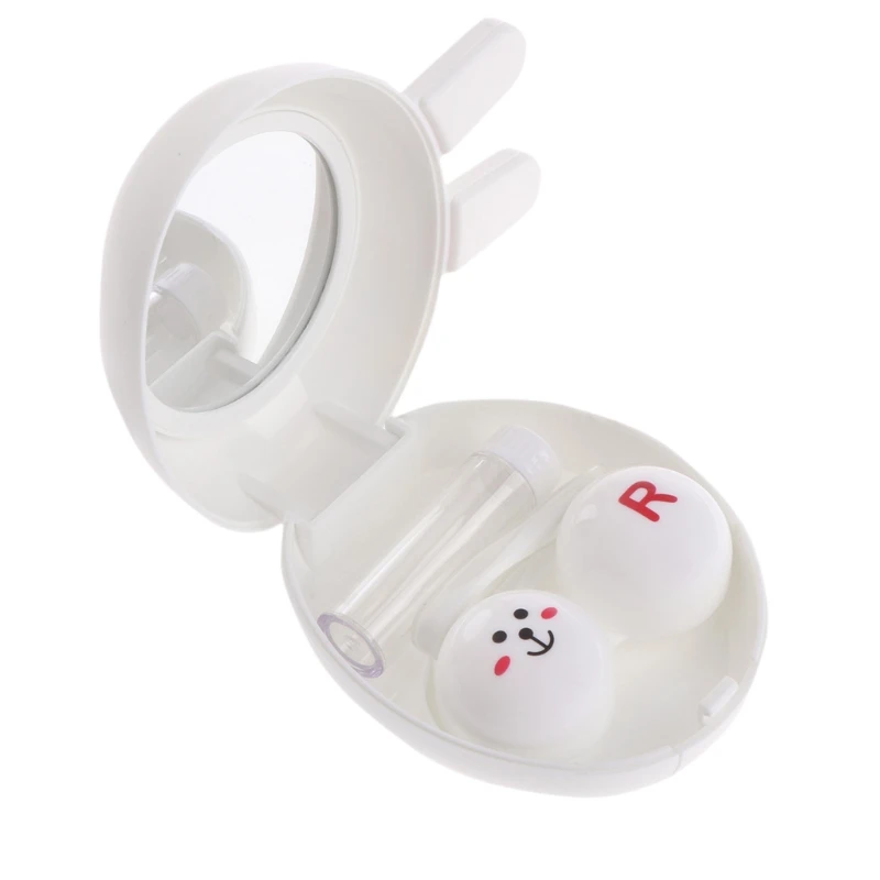 Mini Cartoon Plastic Contact Lens Box Rabbit Chicken Shape Contact Lens Travel Case
Mini Cartoon Plastic Contact Lens Box Rabbit Chicken Shape Contact Lens Travel Case