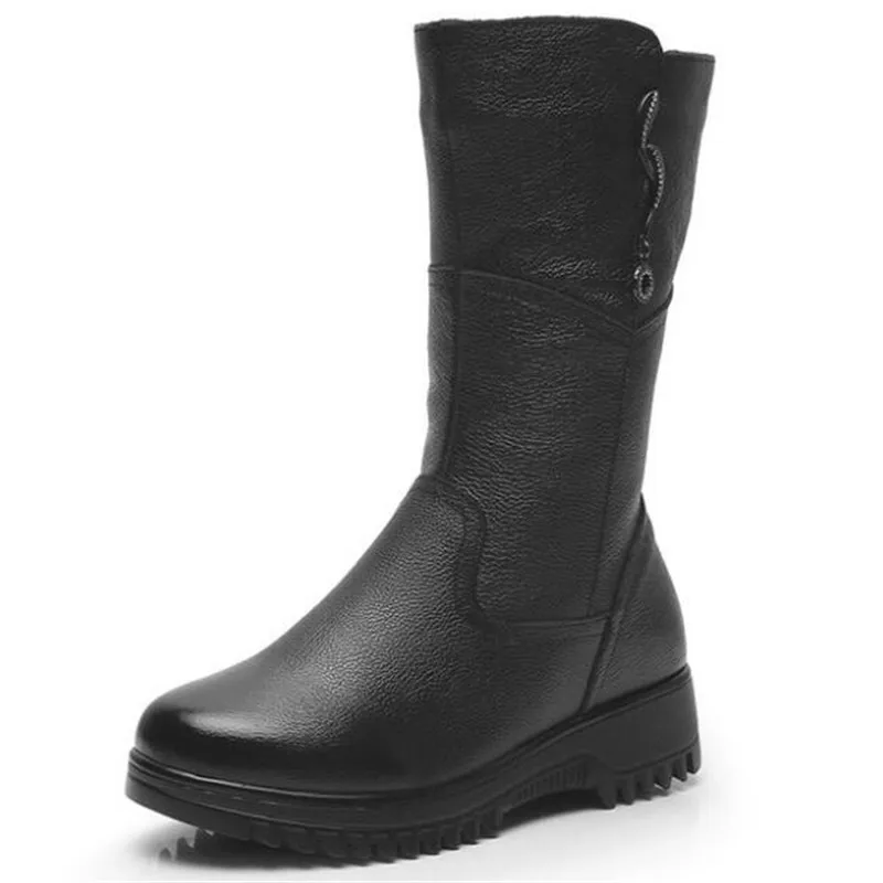 New Elegant Comfort Winter Boots for Women Snow Boots Flat Wedges Non-slip Genuine Leather Boots Winter Shoes Women Shoes Boots
New Elegant Comfort Winter Boots for Women Snow Boots Flat Wedges Non-slip Genuine Leather Boots Winter Shoes Women Shoes Boots