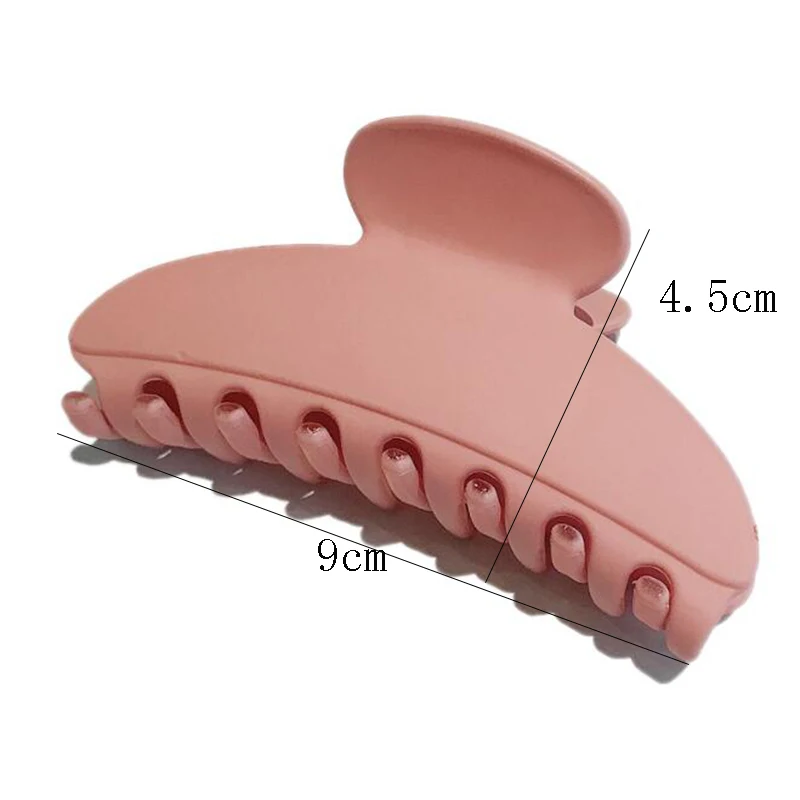 New fashion hairpin large Acrylic Hair Clip Crab Hair Claws For Women Girl Simple and Elegant Clamp Hair Accessories
New fashion hairpin large Acrylic Hair Clip Crab Hair Claws For Women Girl Simple and Elegant Clamp Hair Accessories