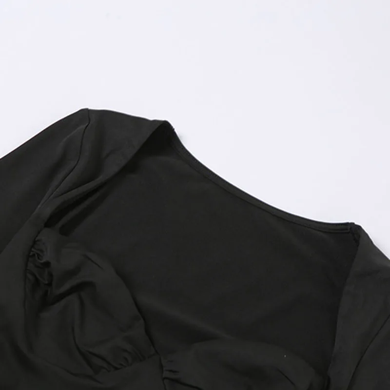 2021 Women Sexy Skinny Summer Dress Full Sleeve Black V Neck High Waist Solid Party Bar Sundress Mini Jurken Sexy Lady Vestidos
2021 Women Sexy Skinny Summer Dress Full Sleeve Black V Neck High Waist Solid Party Bar Sundress Mini Jurken Sexy Lady Vestidos