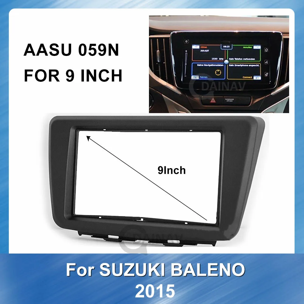 Double Din Car Stereo Radio Panel Fascia for SUZUKI BALENO 2015 car Audio Trim Frame Dash installation kit plate car DVD frame
Double Din Car Stereo Radio Panel Fascia for SUZUKI BALENO 2015 car Audio Trim Frame Dash installation kit plate car DVD frame