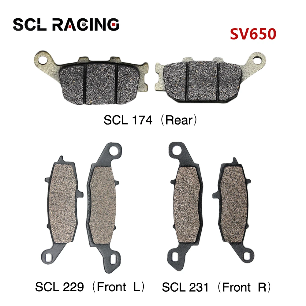 Alconstar Motorbike Accessories Semi-Metal Motorcycle Motocross Front Disc Brake Pads and Rear Disc Brake Pads For Suzuki SV650
Alconstar Motorbike Accessories Semi-Metal Motorcycle Motocross Front Disc Brake Pads and Rear Disc Brake Pads For Suzuki SV650
