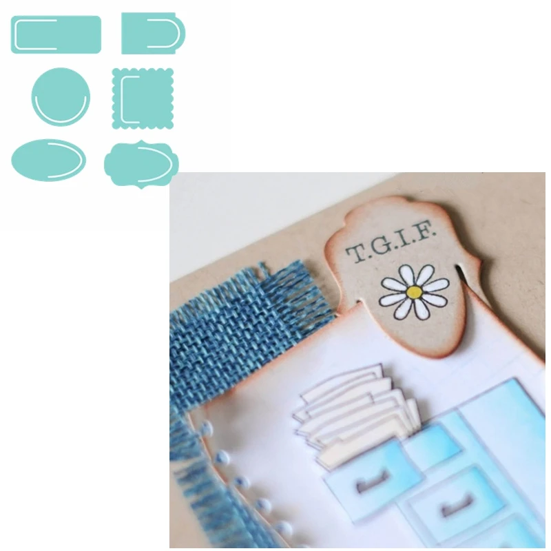 6PCS Mini Geometry Circle Square Corner Shapes Metal Cutting Dies DIY Scrapbooking Album Crafts Cards Making 2019 Hot Sell
6PCS Mini Geometry Circle Square Corner Shapes Metal Cutting Dies DIY Scrapbooking Album Crafts Cards Making 2019 Hot Sell